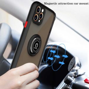 Frosted Hybrid Case With Magnetic Ring Stand - All iPhone Inc. 14 Series