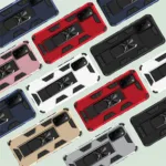 Hybrid Dual-Layer Armour Case With Magnetic Kick Stand - Samsung