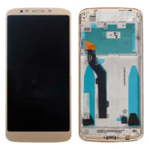 Motorola Moto G6 Play LCD Screen & Touch Digitiser With Frame Gold