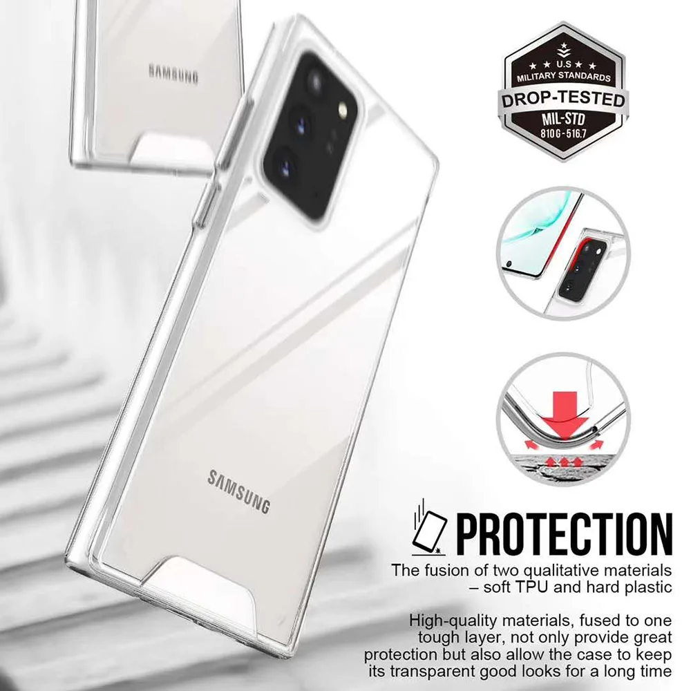 Space Collection Military Drop Resistance Impact Case - Samsung Inc A02s, A12, A42 etc - Image 3