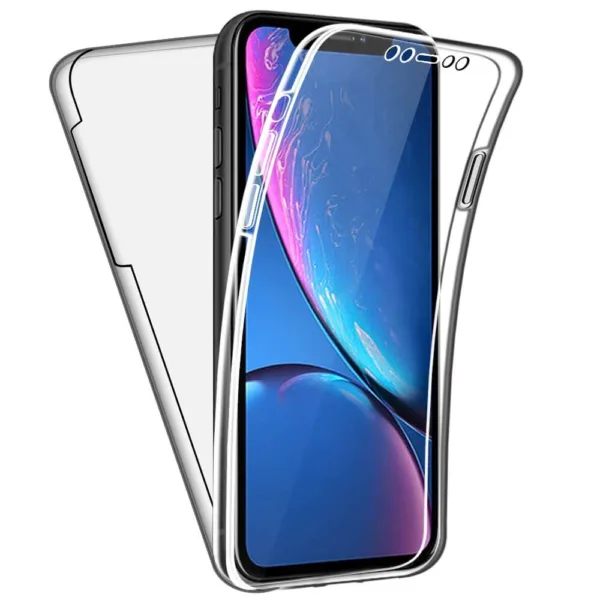 iPhone XR 360º PC & TPU Full Case With Protective Screen Cover