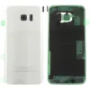 Genuine Samsung G935 Galaxy S7 Edge Rear Back Glass / Battery Cover With Camera Lens - Silver