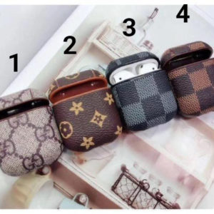 Designer Fashion Airpod 1 & 2 Case / Cover With Belt Buckle