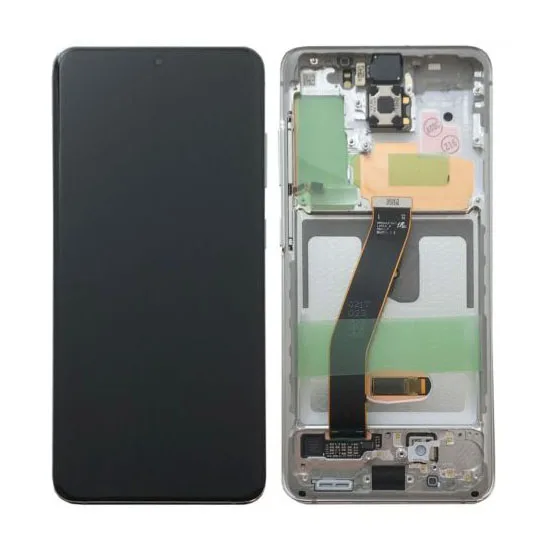 Genuine Samsung G980 / G981 Galaxy S20 5G LCD Screen & Touch Digitiser - White