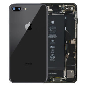 Genuine iPhone 8 Plus Rear Housing With Parts & Battery - Black - Grade B / C