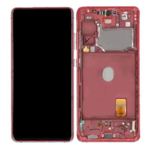 Genuine Samsung G781 Galaxy S20 FE 5G LCD Screen & Touch Digitiser - Cloud Red