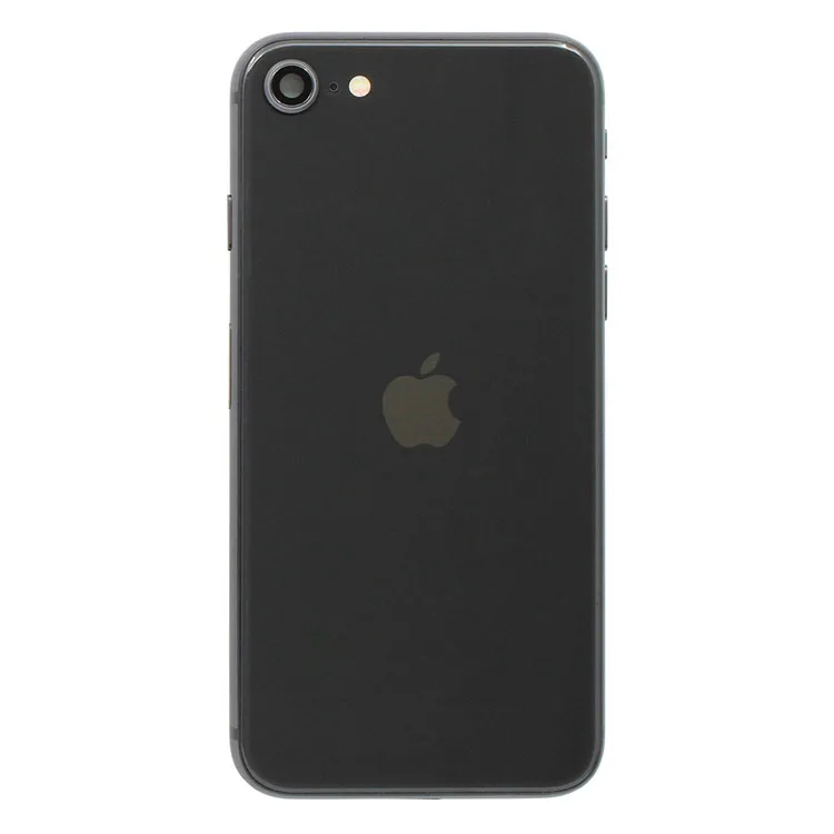 SE2020blkhousing.jpg Genuine iPhone SE 2020 Rear Housing With Parts - Black - 14 Day