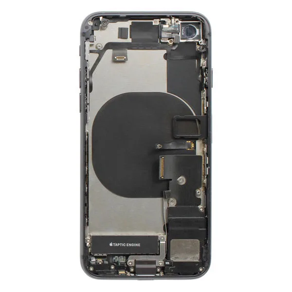 Genuine iPhone SE 2020 Rear Housing With Parts - Black - 14 Day - Image 2