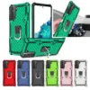 Samsung Galaxy S21 Series Hybrid Dual-Layer Armour Case With Magnetic Ring Stand