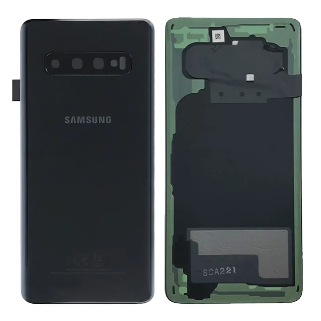 GH82-19500B.jpg Genuine Samsung G977 Galaxy S10 5G Rear Back Glass / Battery Cover With Camera Lens - Black