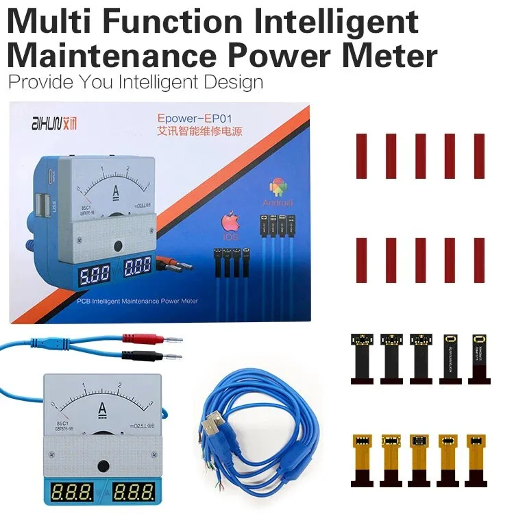 Aixun AX-EP01 Intelligent Maintenance Power Meter Full Set Android & iPhone - Image 2
