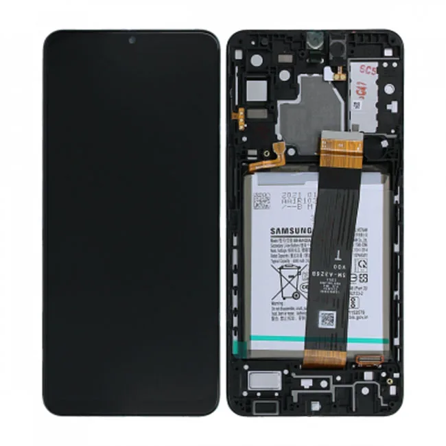 Genuine Samsung A326B Galaxy A32 5G LCD Screen & Touch Digitiser On Frame