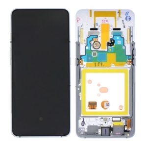 Genuine Samsung A805 Galaxy A80 LCD Screen & Touch Digitiser - Silver