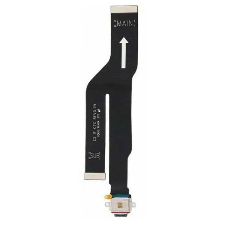note20charge-copy-1.jpg Samsung N985F Galaxy Note 20 Ultra OEM Charging Port Connector Flex Cable - Image 1