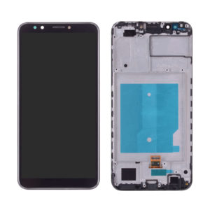 Genuine Huawei Y7 2018 LCD Screen & Touch Digitiser With Frame - Black - Grade B