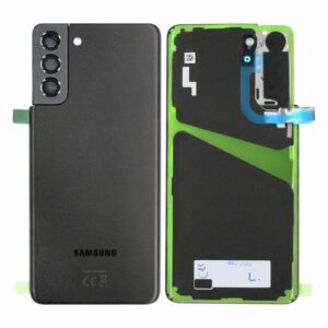 Genuine Samsung G996 Galaxy S21 Plus Rear Back Glass / Battery Cover With Camera Lens - Phantom Black