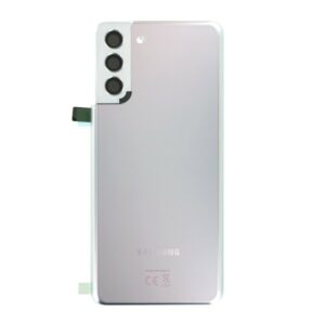 Genuine Samsung G996 Galaxy S21 Plus Rear Back Glass / Battery Cover With Camera Lens - Phantom Silver