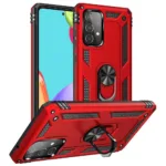 Samsung Galaxy A52 5G Hybrid Dual-Layer Armour Case With Magnetic Ring Stand - Image 3