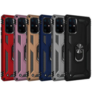 Samsung Galaxy A52 5G Hybrid Dual-Layer Armour Case With Magnetic Ring Stand