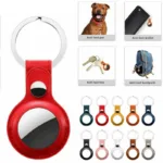 Airtag PU Leather Case / Holder With Belt Loop Buckle