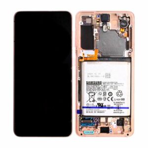Genuine Samsung G991B Galaxy S21 5G LCD Screen & Touch Digitiser - Phantom Pink