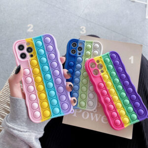 Pop It Fidget Push Bubble Case - iPhone Models