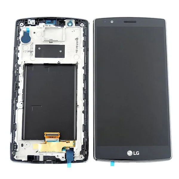 lgg4lcdblack.jpg Genuine LG G4 H815 LCD Screen & Touch Digitiser With Frame - Black