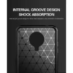 Matte TPU Gel Case With Carbon Fibre Effect For Nokia G20 / G10 - Image 2
