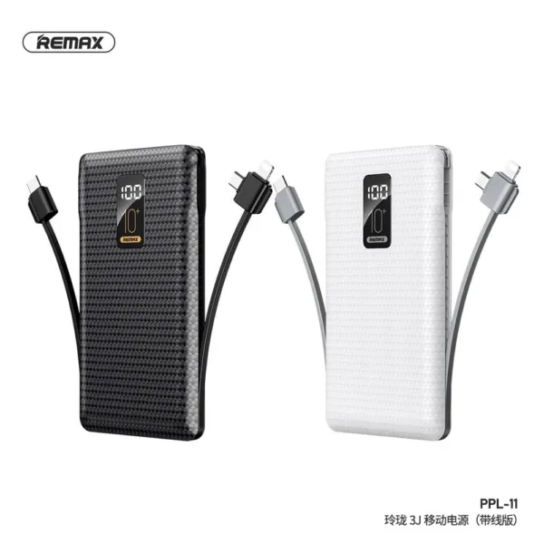 REMAX PPL-11 10000mAh Linon Series USB Portable Power Bank Charger