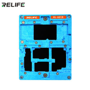 RELIFE RL-601R 10 in 1 iPhone Stencil Template For Re-balling Mainboard