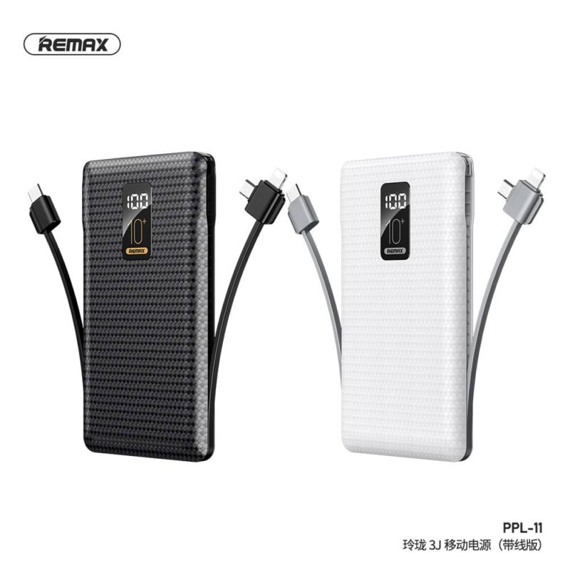 REMAX PPL-11 10000mAh Linon Series USB Portable Power Bank Charger