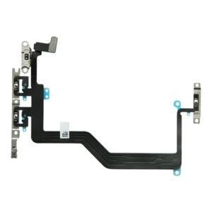iPhone 12 Pro Max OEM Power, Volume & Mute Button Flex Cable With Brackets