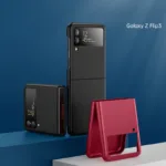 Two Piece Soft Feel PC Protective Shell Case For Galaxy Flip 3