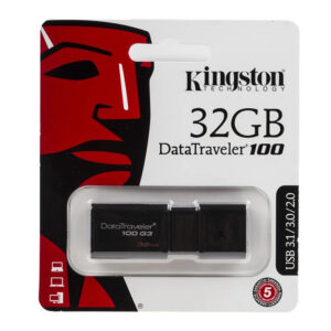 Kingston DataTraveler 100 32GB USB 3.2 Flash Stick Pen Memory Drive