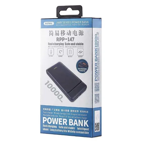 REMAX RPP-147 10000mAh Portable Power Bank Charger