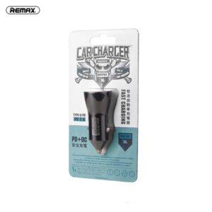 REMAX RCC-107 Fast Charging PD+QC Type-C Twin Car Charger