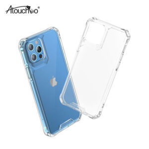 Atouchbo Genuine Anti-Shock Crystal Diamond Shockproof Armor TPU Gel Case For iPhone Series