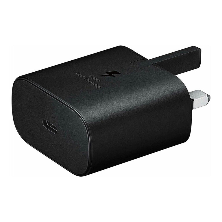 Genuine Samsung 25W Type-C Fast Charger EP-TA800 - UK Plug - Black
