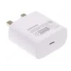 Genuine Samsung 25W Type-C Fast Charger EP-TA800 - UK Plug - White