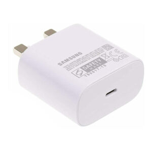 Genuine Samsung 25W Type-C Fast Charger EP-TA800 - UK Plug - White