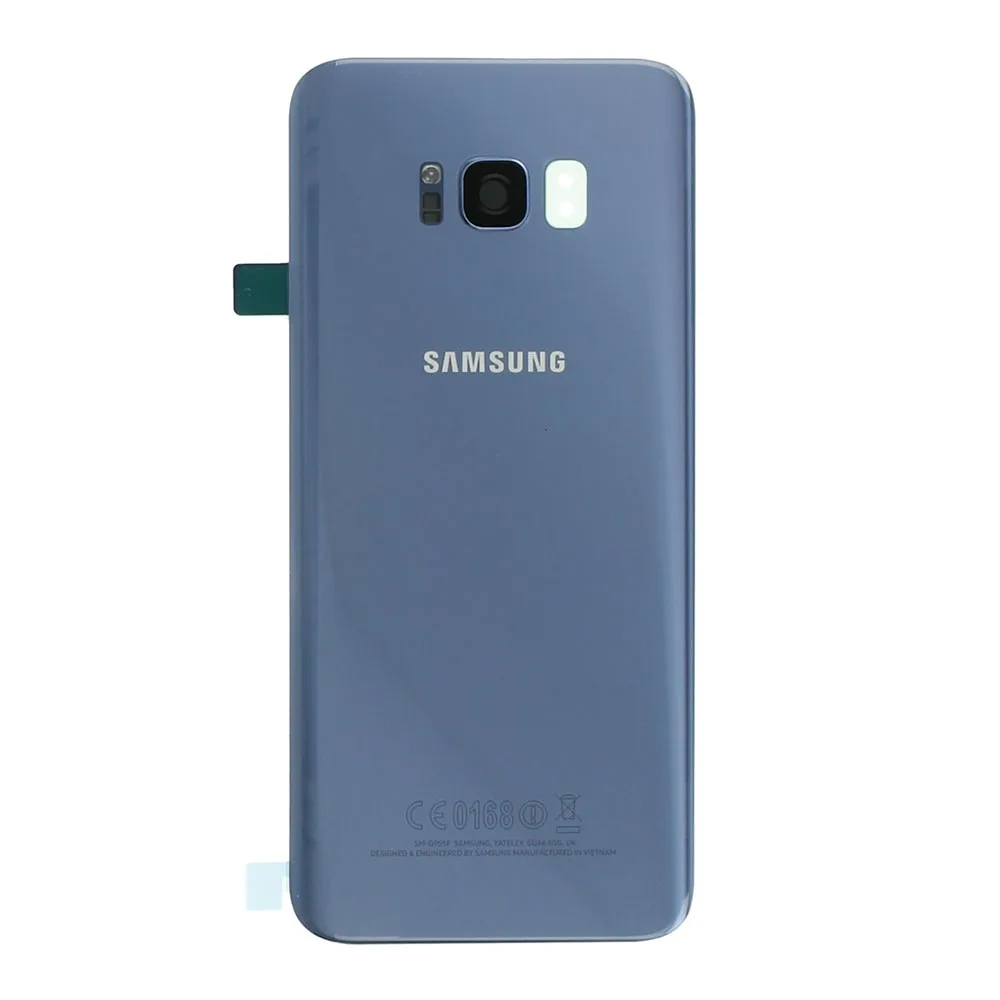 GH82-14015D.jpg OEM Rear Back Glass / Battery Cover With Camera Lens For Samsung G955 Galaxy S8 Plus - Blue