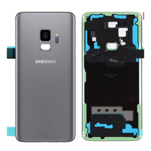 OEM Rear Back Glass / Battery Cover With Camera Lens For Samsung G960 Galaxy S9 - Titanium