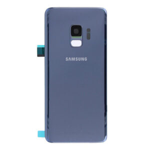 OEM Rear Back Glass / Battery Cover With Camera Lens For Samsung G960 Galaxy S9 - Coral Blue