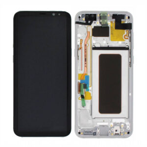 Genuine Samsung G955 Galaxy S8 Plus LCD Screen & Touch Digitiser - Silver