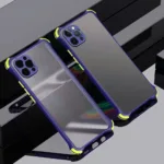 Corner Shockproof Absorbant Matte Finish Raised Camera Area Cover For iPhone 13 Series - Image 2
