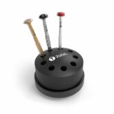 2UUL Rotary 9 Piece Screwdriver Tool Storage Holder
