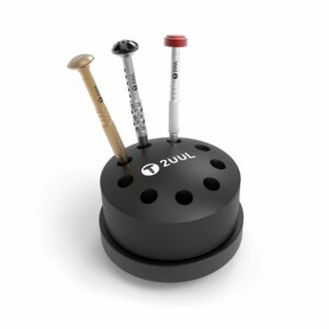 2UUL Rotary 9 Piece Screwdriver Tool Storage Holder