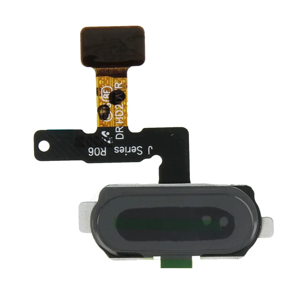 j.jpeg530buttonblack.jpg OEM Home Button Fingerprint Flex Cable For Samsung J530 Galaxy J5 2017 - Black