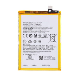 AAA Quality 5000mAh BLP727 Replacement Battery For Oppo A11 / A5 2020 / A9 2020