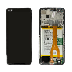 LCD Screen & Touch Digitiser With Frame & Battery For Oppo Reno4 Z 5G – OEM Pulled